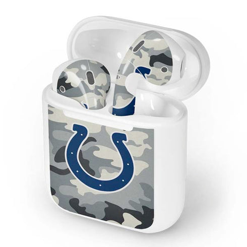 NFL Indianapolis Colts Camo Apple AirPods Skin