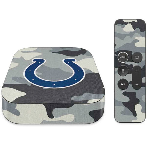 NFL Indianapolis Colts Camo Apple TV Skin