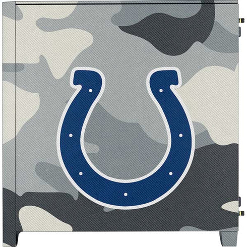 NFL Indianapolis Colts Camo Corsair 4000D Tempered Glass Mid-Tower ATX Case Skin