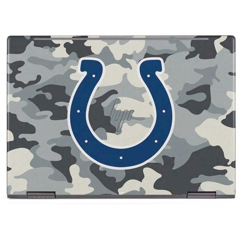 NFL Indianapolis Colts Camo HP Envy Skin