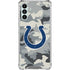 NFL Indianapolis Colts Camo Galaxy A13 5G Clear Case