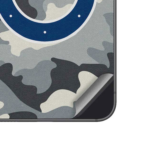 NFL Indianapolis Colts Camo Galaxy A14 5G Skin