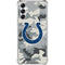 NFL Indianapolis Colts Camo Galaxy A15 5G Clear Case