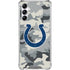 NFL Indianapolis Colts Camo Galaxy A15 5G Clear Case