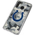 NFL Indianapolis Colts Camo Galaxy A21 Clear Case