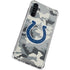 NFL Indianapolis Colts Camo Galaxy A54 5G Clear Case