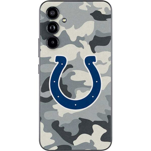 NFL Indianapolis Colts Camo Galaxy A54 5G Skin