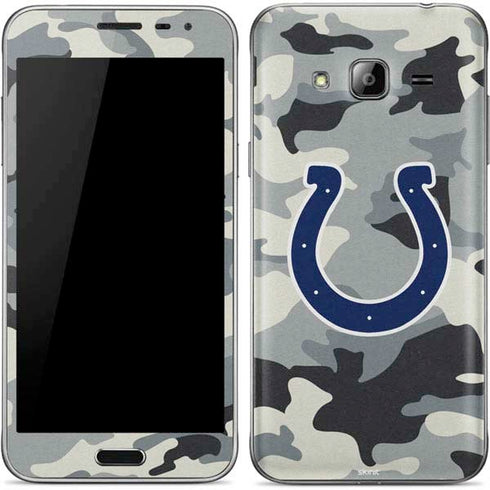 NFL Indianapolis Colts Camo Galaxy J3 Skin