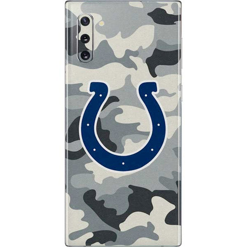 NFL Indianapolis Colts Camo Galaxy Note 10 Skin