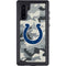 NFL Indianapolis Colts Camo Galaxy Note 10 Waterproof Case