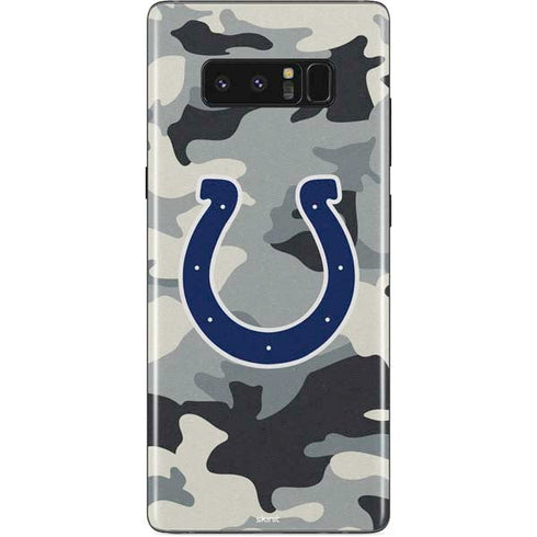 NFL Indianapolis Colts Camo Galaxy Note 8 Skin