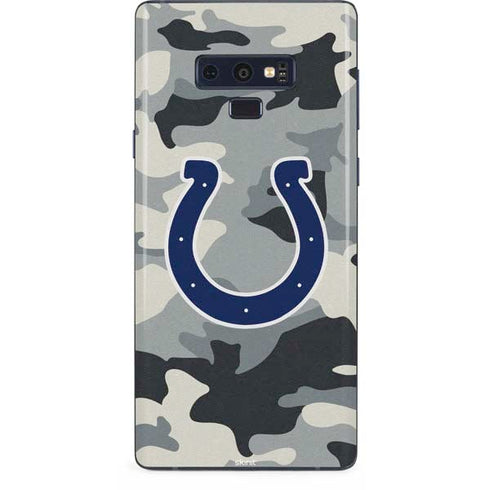 NFL Indianapolis Colts Camo Galaxy Note 9 Skin