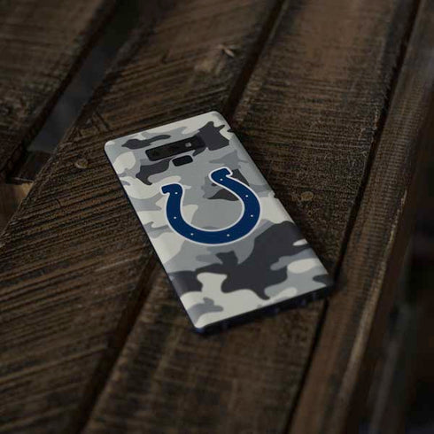 NFL Indianapolis Colts Camo Galaxy Note 9 Skin