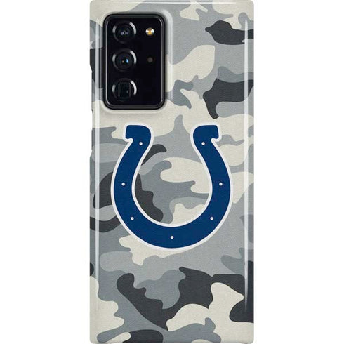 NFL Indianapolis Colts Camo Galaxy Note20 Ultra 5G Lite Case