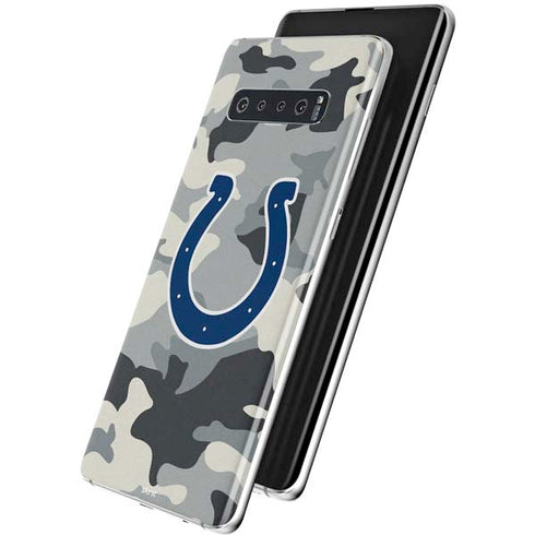 NFL Indianapolis Colts Camo Galaxy S10 Plus Skin