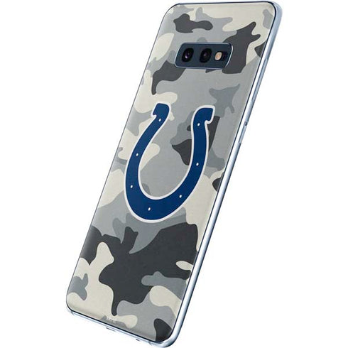 NFL Indianapolis Colts Camo Galaxy S10e Skin