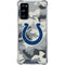 NFL Indianapolis Colts Camo Galaxy S20 FE Clear Case