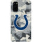 NFL Indianapolis Colts Camo Galaxy S20 Lite Case