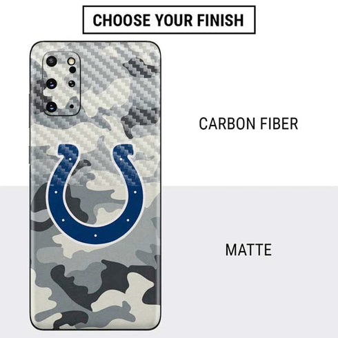 NFL Indianapolis Colts Camo Galaxy S20 Plus Skin