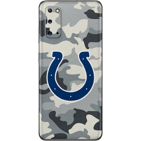NFL Indianapolis Colts Camo Galaxy S20 Skin