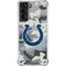 NFL Indianapolis Colts Camo Galaxy S21 5G Clear Case