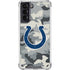 NFL Indianapolis Colts Camo Galaxy S21 5G Clear Case