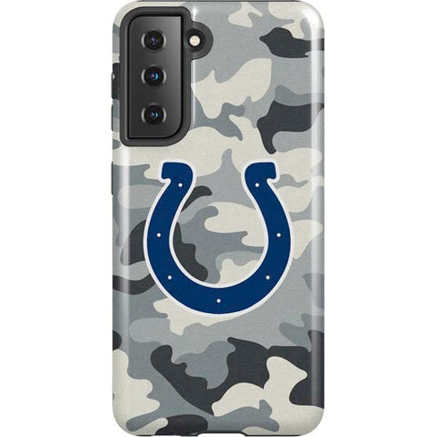 NFL Indianapolis Colts Camo Galaxy S21 5G Pro Case