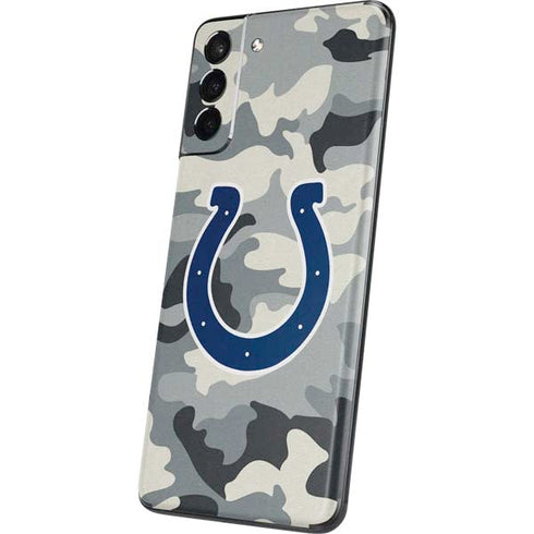 NFL Indianapolis Colts Camo Galaxy S21 5G Skin