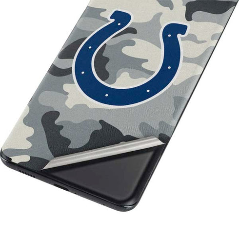 NFL Indianapolis Colts Camo Galaxy S21 5G Skin