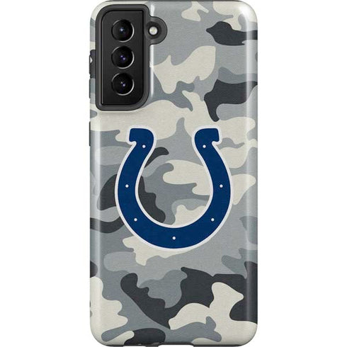 NFL Indianapolis Colts Camo Galaxy S21 Plus 5G Pro Case