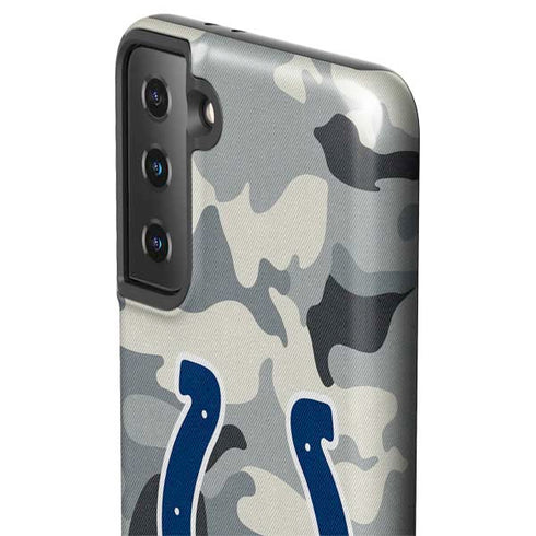 NFL Indianapolis Colts Camo Galaxy S21 Plus 5G Pro Case