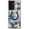 NFL Indianapolis Colts Camo Galaxy S21 Ultra 5G Clear Case