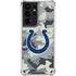 NFL Indianapolis Colts Camo Galaxy S21 Ultra 5G Clear Case