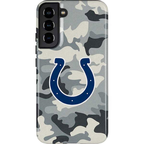 NFL Indianapolis Colts Camo Galaxy S22 Plus Pro Case