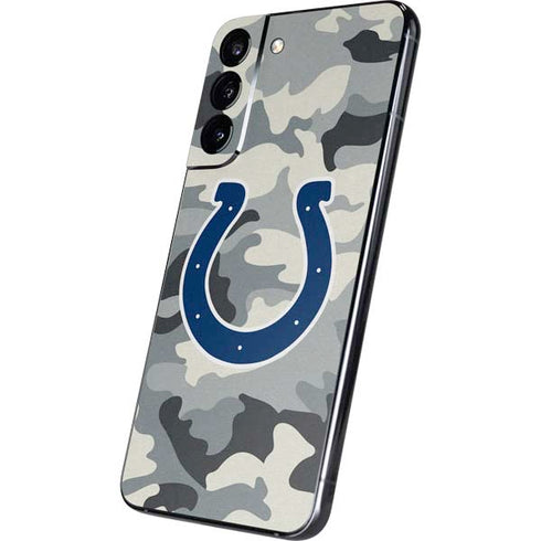 NFL Indianapolis Colts Camo Galaxy S22 Plus Skin