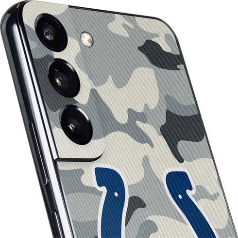 NFL Indianapolis Colts Camo Galaxy S22 Plus Skin