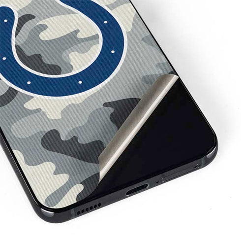 NFL Indianapolis Colts Camo Galaxy S22 Plus Skin