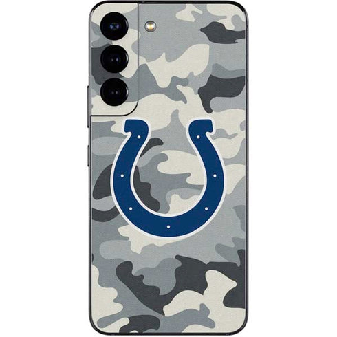 NFL Indianapolis Colts Camo Galaxy S22 Skin
