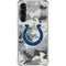 NFL Indianapolis Colts Camo Galaxy S23 Plus Clear Case