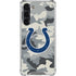 NFL Indianapolis Colts Camo Galaxy S23 Plus Clear Case