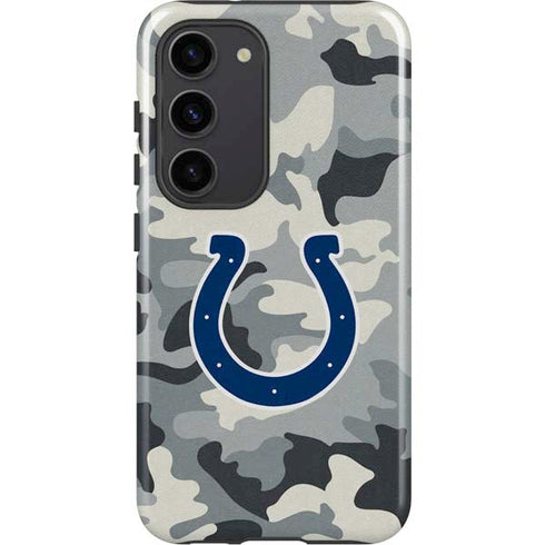 NFL Indianapolis Colts Camo Galaxy S23 Pro Case
