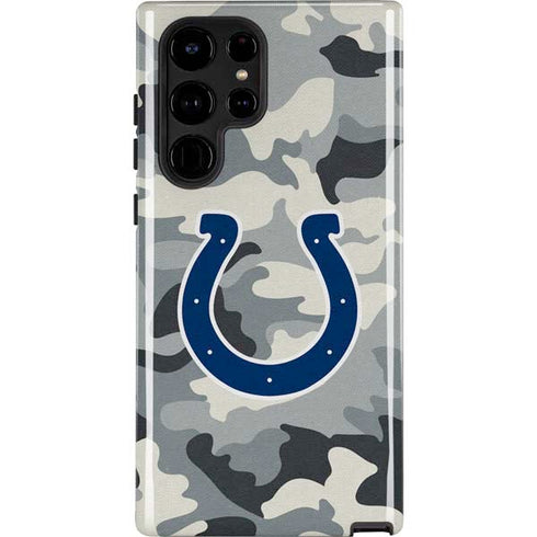 NFL Indianapolis Colts Camo Galaxy S24 Ultra Impact Case