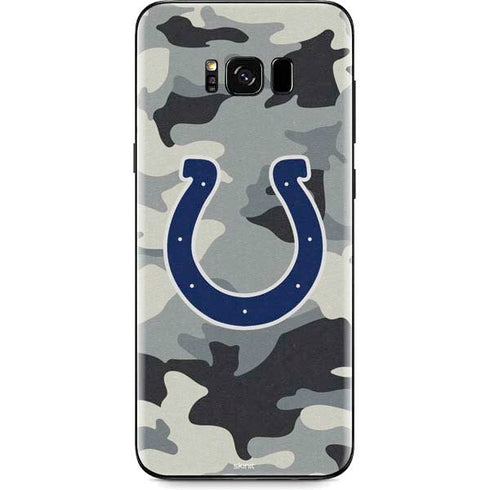 NFL Indianapolis Colts Camo Galaxy S8 Plus Skin