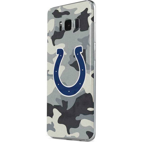 NFL Indianapolis Colts Camo Galaxy S8 Plus Skin