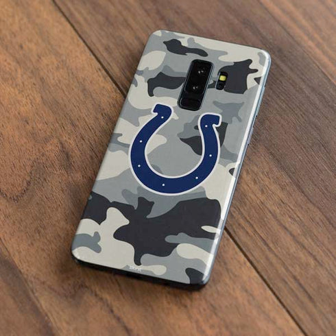 NFL Indianapolis Colts Camo Galaxy S9 Plus Skin