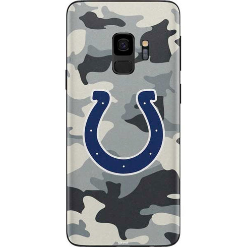 NFL Indianapolis Colts Camo Galaxy S9 Skin