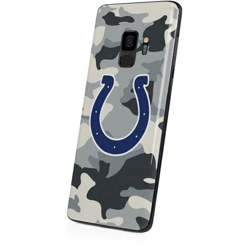 NFL Indianapolis Colts Camo Galaxy S9 Skin