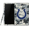 NFL Indianapolis Colts Camo Samsung Galaxy Tab Skin