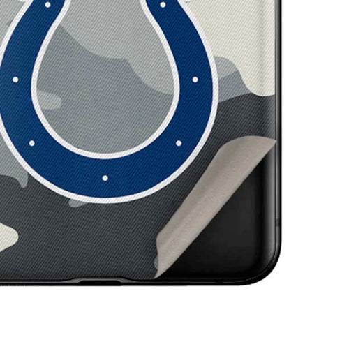NFL Indianapolis Colts Camo Galaxy Z Flip Skin