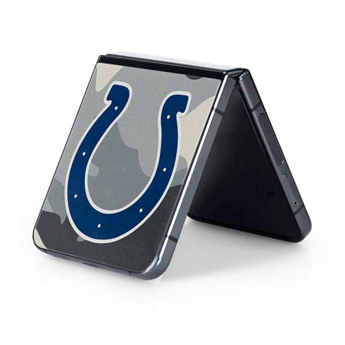 NFL Indianapolis Colts Camo Galaxy Z Flip5 5G Skin